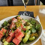 COOL WATERMELON CUCUMBER SALAD